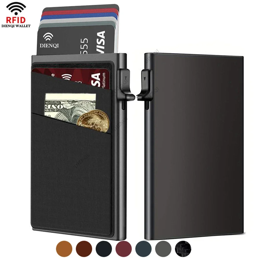 Card Top Loader - Tarjetero RFID para tarjetas de crédito