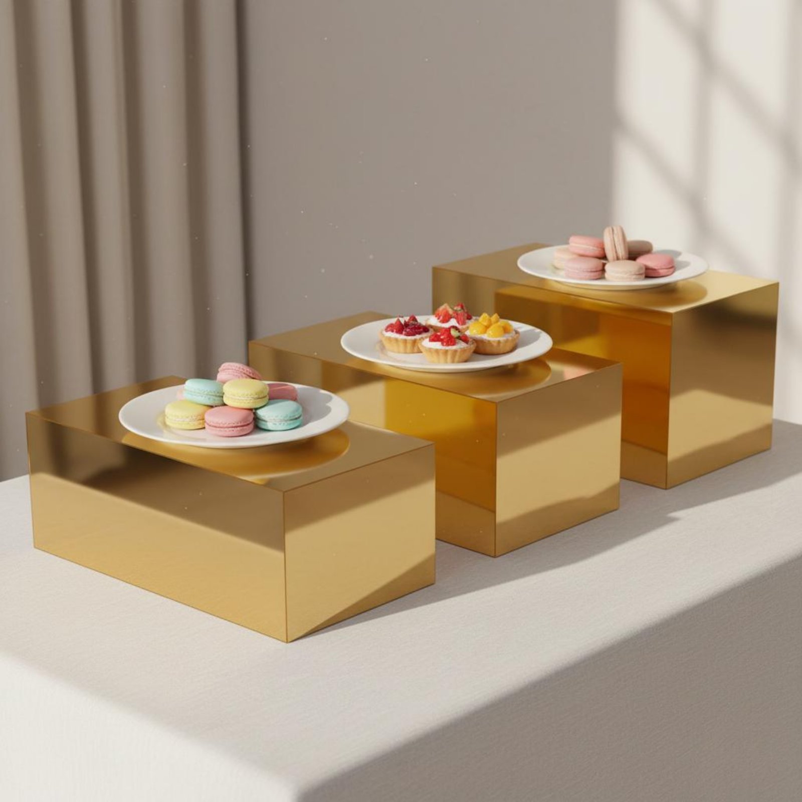 Juego de 3 Soportes Acrílicos  - Display Risers Set reseña y precio