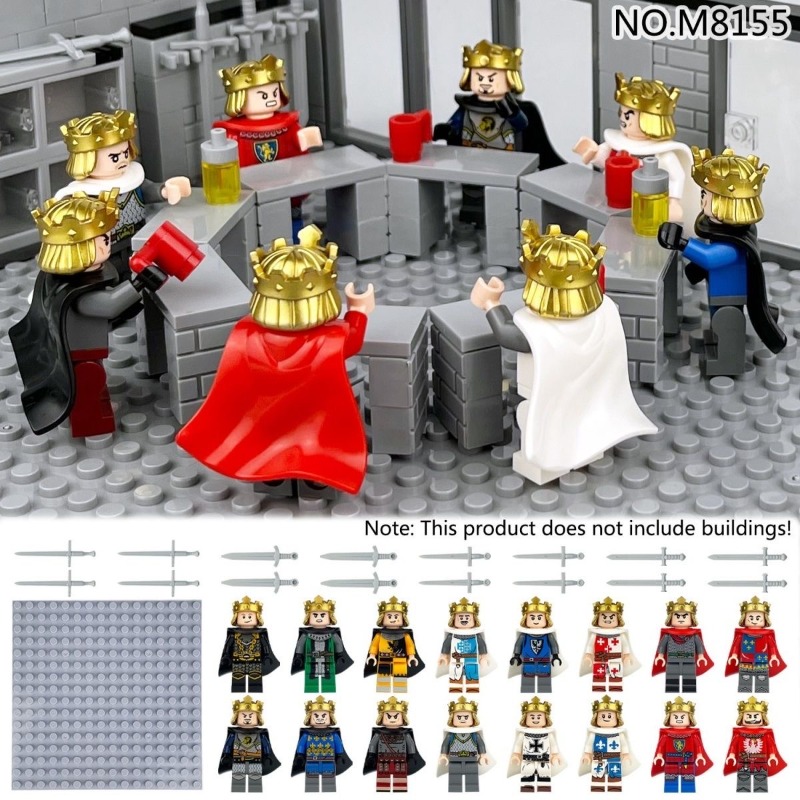 Caballeros medievales romanos  - Building Block Mini reseña y precio