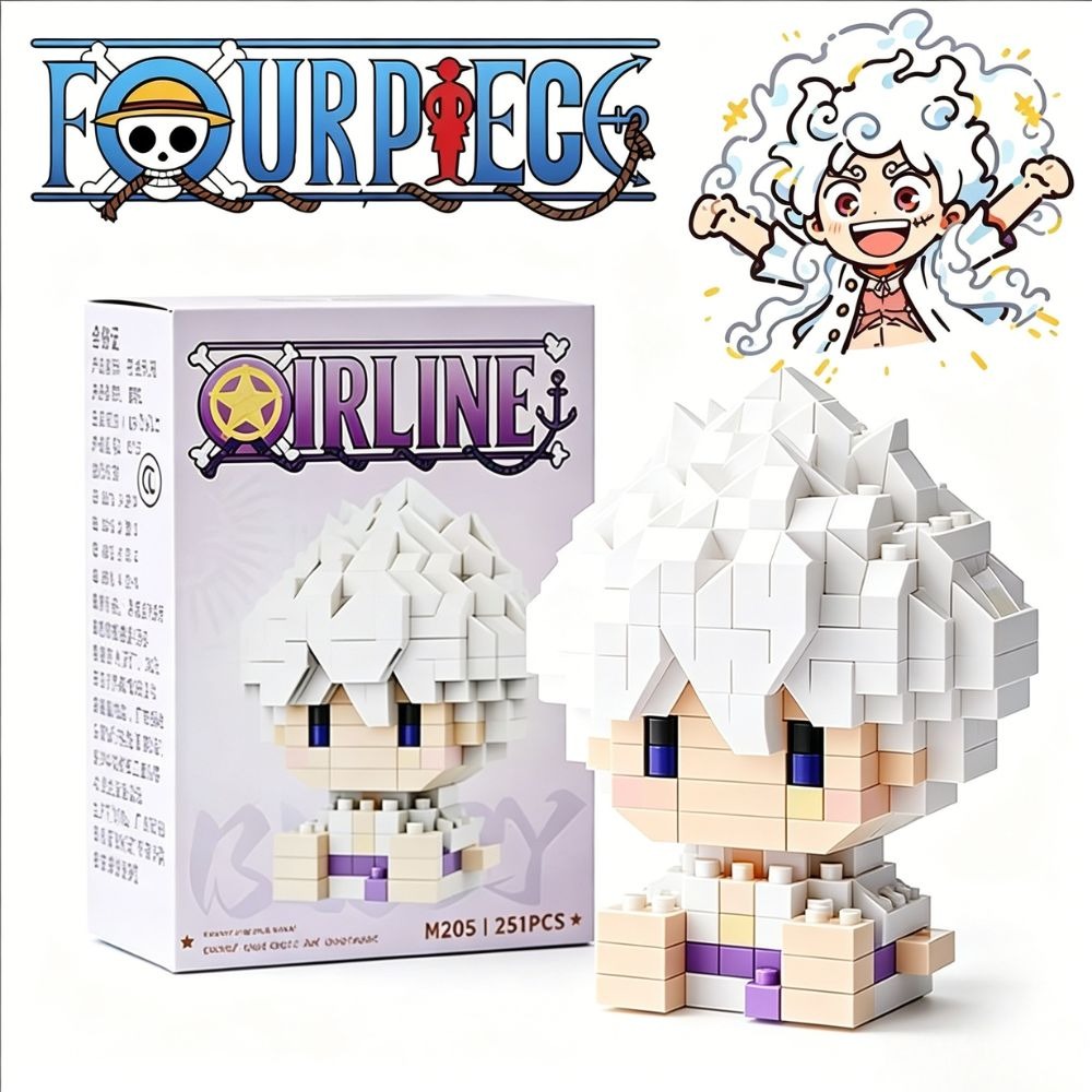 One Piece, Dios del Sol Nika,  - Building Block Mini reseña y precio