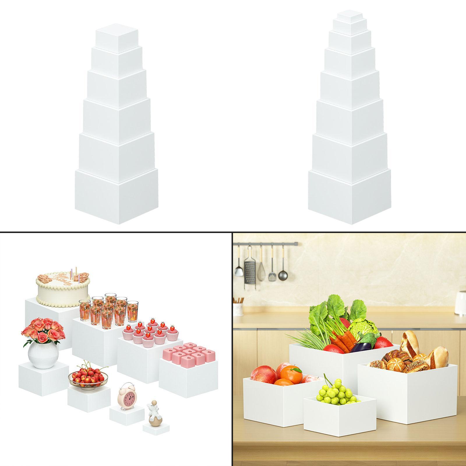 Juego de elevador de Buffet ap - Display Risers Set reseña y precio