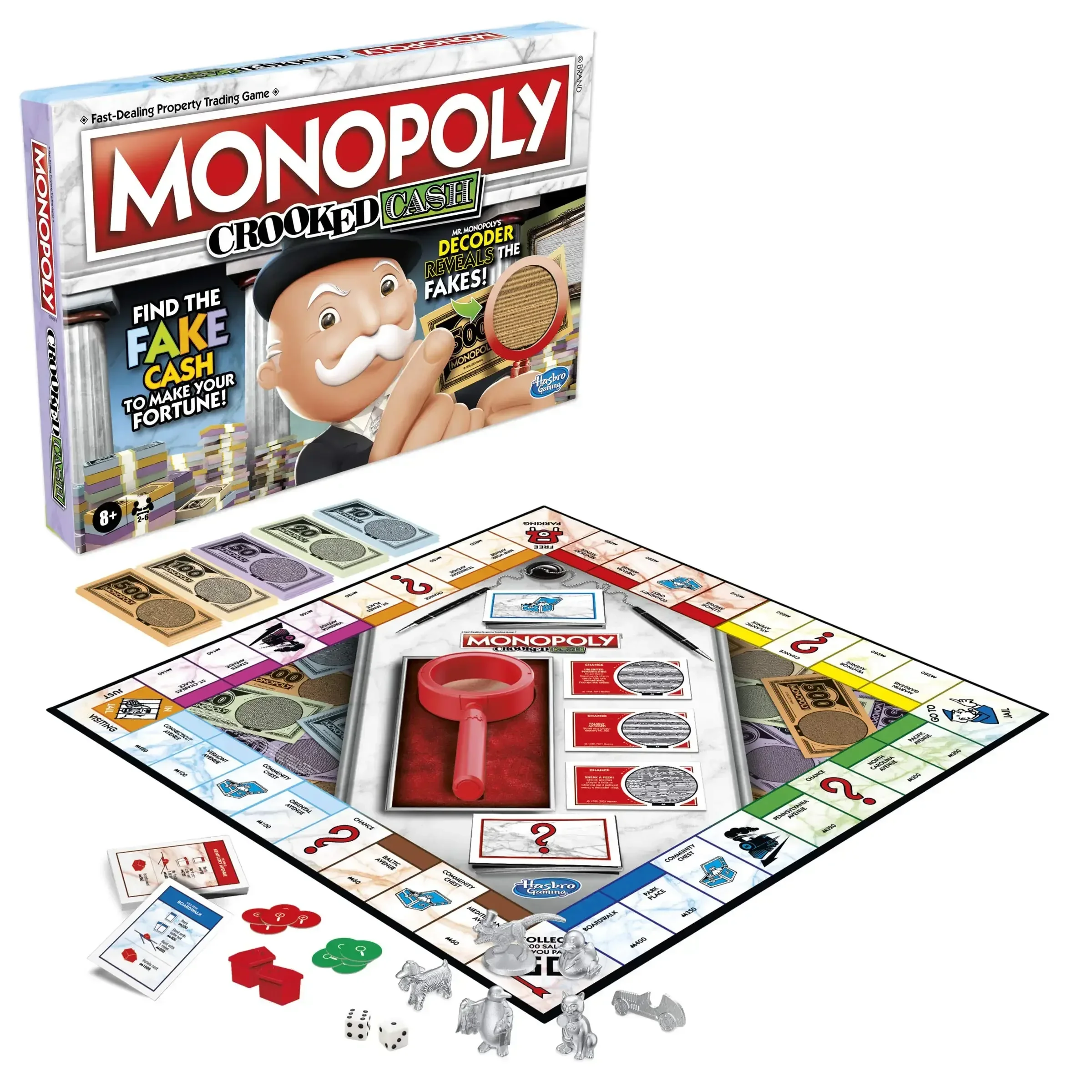 Juego de Mesa Monopoly Crooked - Hasbro Game Monopoly reseña y precio