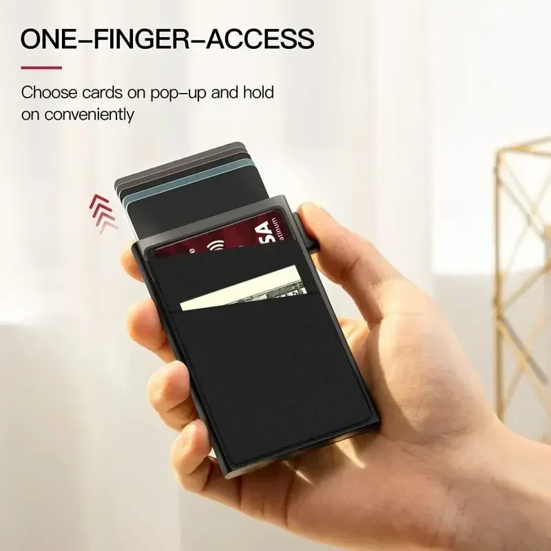 Tarjetero RFID para tarjetas d - Card Top Loader reseña y precio