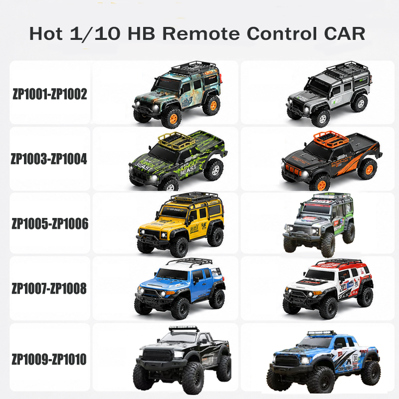 Popular 1/10 HB ZP1001-ZP1010, - Hot Wheels Car Monster Trucks reseña y precio