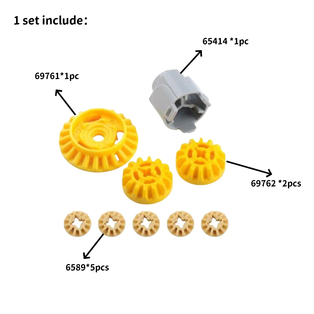 65414 69761 69762 6589 MOC Kit - Lego Set Technic reseña y precio
